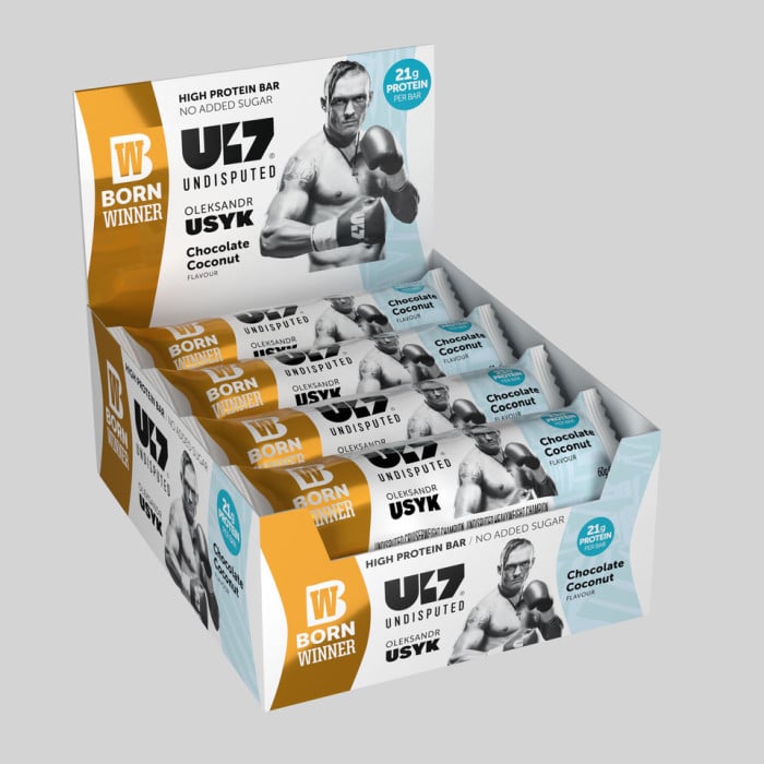 BORN WINNER кутия U17 protein bar Tripple Chocolate /12x60g